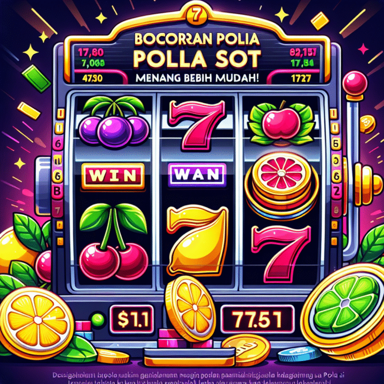 Bocoran Pola Slot API77: Menang Lebih Mudah!